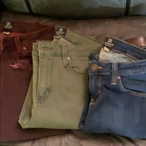 Lot of 3 Pairs Women’s Jeans